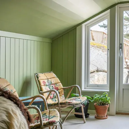 Beautiful Log House At The World's End, Tjome Helgeroa