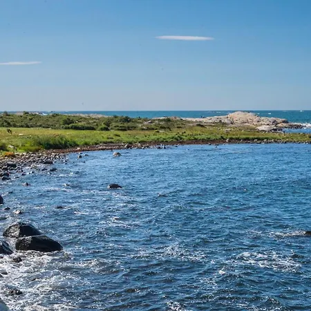 Beautiful Log House At The World's End, Tjome Helgeroa