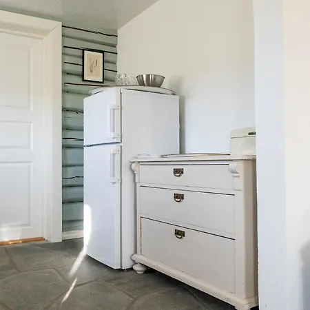 Beautiful Log House At The World's End, Tjome Helgeroa